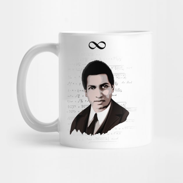 Srinivasa Ramanujan by hereticwear